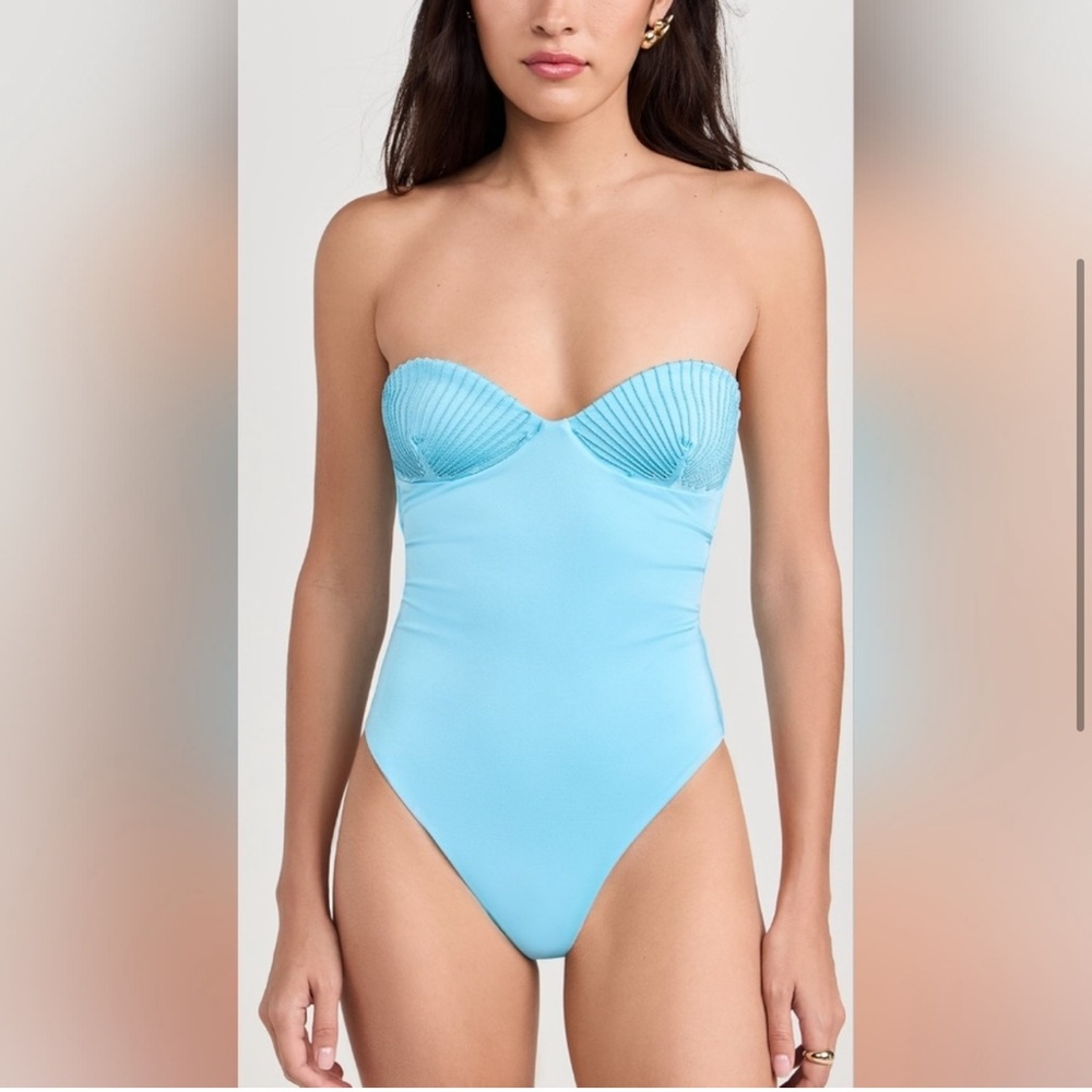 STUNNA😎Baobab Collection Conchita Light Blue One Piece Swimsuit